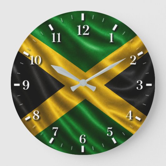 Jamaica Flag Watch 2026 Grote Klok (Voorkant)