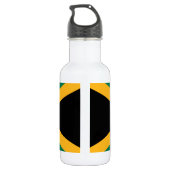 Jamaica Flag Waterfles (Achterkant)