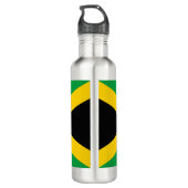 Jamaica Flag Waterfles (Achterkant)
