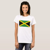 Jamaica Flag x Map T-Shirt (Voorkant volledig)
