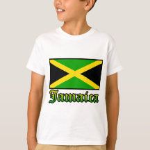 Jamaica Flag, zwart, groen en geel