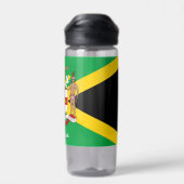 Jamaica-fles, patriottische Jamaicaanse vlag Waterfles (Achterkant)