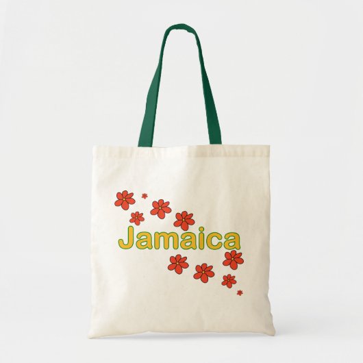 Jamaica Flower Bag Tote Bag (Voorkant)