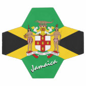 Jamaica Football & Jamaicaanse vlag, Embleem/sport Voetbal (Enkel)