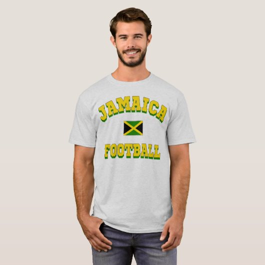 Jamaica Football T-shirt (Voorkant volledig)