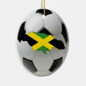 Jamaica football voetbal keramisch ornament (Rechts)