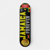 JAMAICA FOREVER OIL 7 3/4" Skateboard Deck (Voorkant)