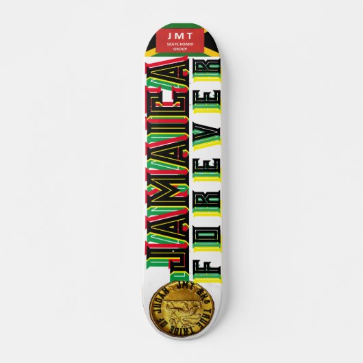 JAMAICA FOREVER OIL 7 3/4" Skateboard Deck (Voorkant)