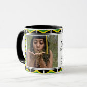 Jamaica Foto Afstuderen Mok (Voorkant links)