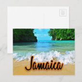 Jamaica Frenchman's Cove Briefkaart (Voorkant / Achterkant)