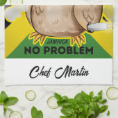 Jamaica Funny Rasta Rookuil  Theedoek (Gevouwen)