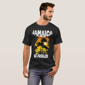 Jamaica geen probleem t-shirt (Voorkant volledig)