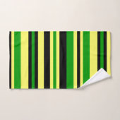 Jamaica Geïnspireerde stripes Bad Handdoek (Handdoek)