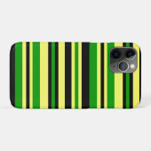 Jamaica Geïnspireerde stripes Case-Mate iPhone Case (Achterkant (horizontaal))