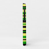 Jamaica Geïnspireerde stripes Case-Mate iPhone Case (Achterkant/links)