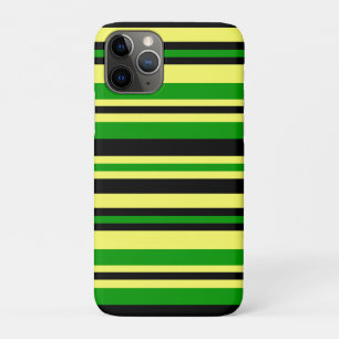 Jamaica Geïnspireerde stripes Case-Mate iPhone Case