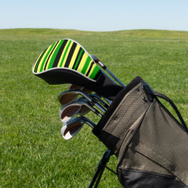 Jamaica Geïnspireerde stripes Golfheadcover