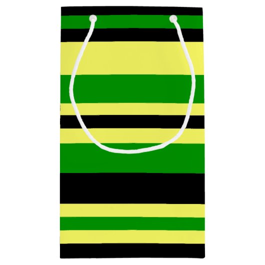 Jamaica Geïnspireerde stripes Klein Cadeauzakje (Achterkant)