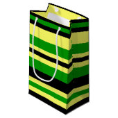 Jamaica Geïnspireerde stripes Klein Cadeauzakje (Voorkant Gekanteld)