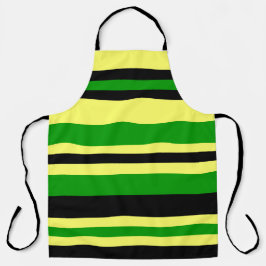 Jamaica Geïnspireerde stripes Schort