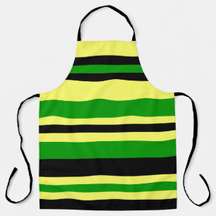 Jamaica Geïnspireerde stripes Schort