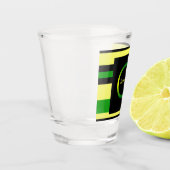 Jamaica Geïnspireerde stripes Shot Glas (Links)