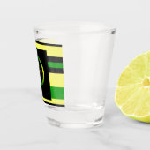Jamaica Geïnspireerde stripes Shot Glas (Rechts)