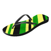 Jamaica Geïnspireerde stripes Teenslippers (Schuin)