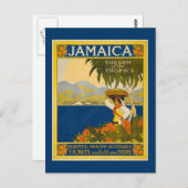 Jamaica - Gem of the Tropics Briefkaart (Voorkant / Achterkant)