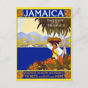 Jamaica Gem van de troepenreis Briefkaart
