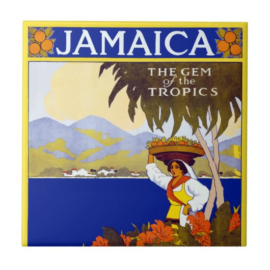  Jamaica Gem van de troepenreis Tegeltje (Voorkant)