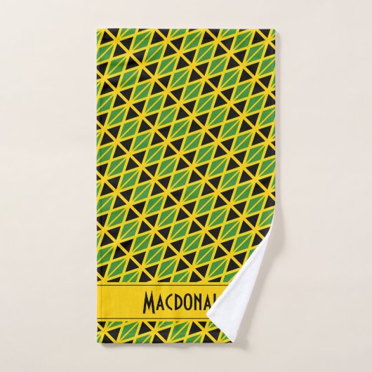JAMAICA Gepersonaliseerde Carnaval Sport Handdoek (Handdoek)