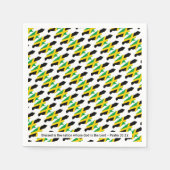 JAMAICA Gezegende Natie Feestkrant Servet (Voorkant)