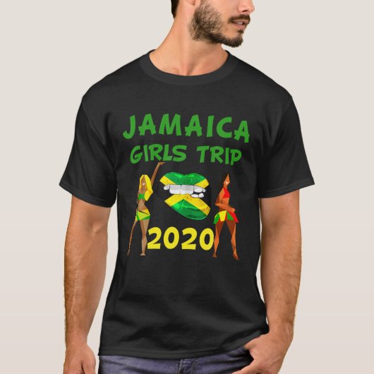 Jamaica Girls Reisreis T-shirt (Voorkant)