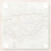 Jamaica Glazen Onderzetter (Achterkant)