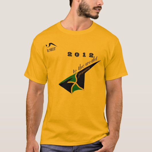 Jamaica Gold Olympisch shirt 2012 (Voorkant)