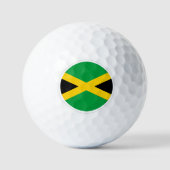 Jamaica Golf Balls, Jamaicaanse vlaggolfers/Patrio Golfballen (Voorkant)
