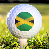 Jamaica Green Black & Gold Jamaican Flag Golfballen
