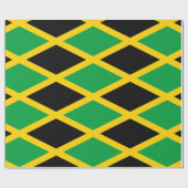 Jamaica Green Black Yellow Cadeaupapier (Vlak)