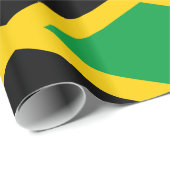 Jamaica Green Black Yellow Cadeaupapier (Rol Hoek)