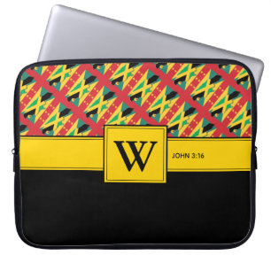 JAMAICA GRENADA Bijbelmodel Christelijke laptop Laptop Sleeve