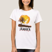 Jamaica grunge t-shirt (Voorkant)