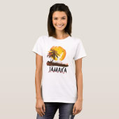 Jamaica grunge t-shirt (Voorkant volledig)