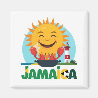 Jamaica happy magneet