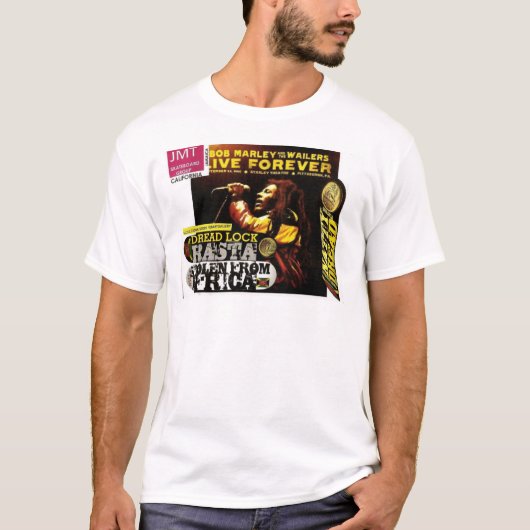 JAMAICA Heren Basic T-Shirt (Voorkant)