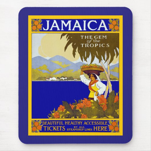 Jamaica ~ Het gedicht van de tropen Muismat (Voorkant)