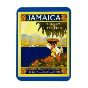 Jamaica, het gedicht van de tropen,  stijl magneet