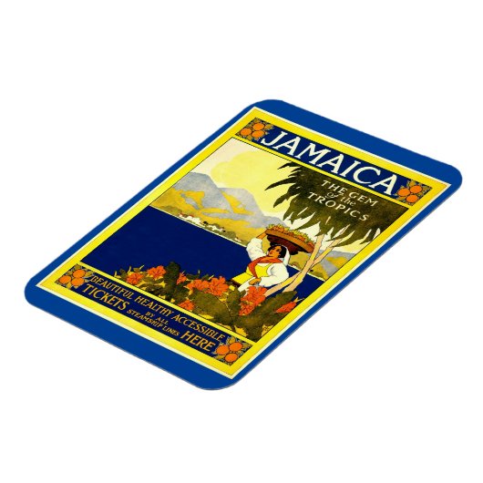 Jamaica, het gedicht van de tropen,  stijl magneet (Linkerzijde)