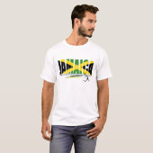 Jamaica Home of Fastest Man on Planet T-Shirt (Voorkant volledig)