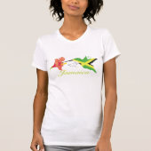 Jamaica Humming Bird Flag T-shirt (Voorkant)